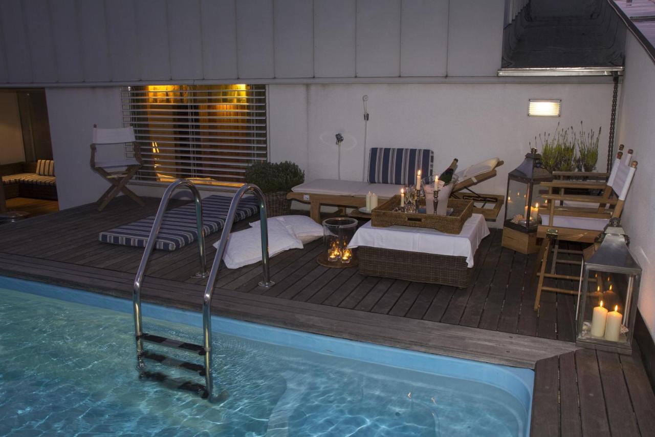 Pavi Apts Ljubljana - Private Rooftop Swimming Pool Exterior foto
